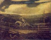 Albert Pinkham Ryder The Race Track Sweden oil painting reproduction
